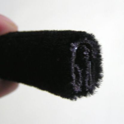 Picture of Plush Snappon Edge Trim - Black